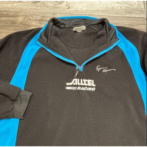 Vintage  90s Chase Authentics Black Mens L Alltel Raching 12 Ryan Neuman Jacket‎ - Picture 1 of 11